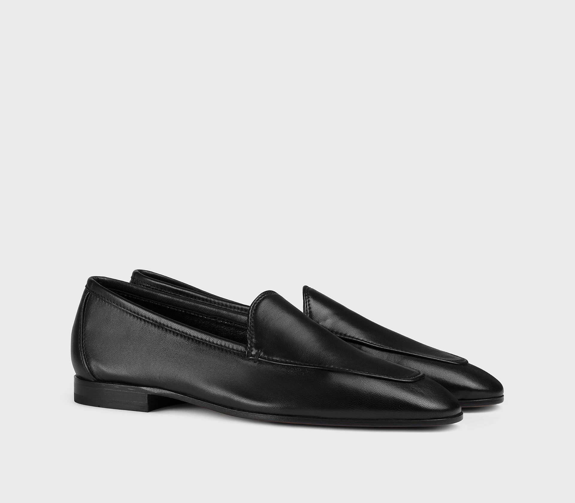 doucal-s-loafers-dd8879-mokassin-schwarz-leder-damen image 3