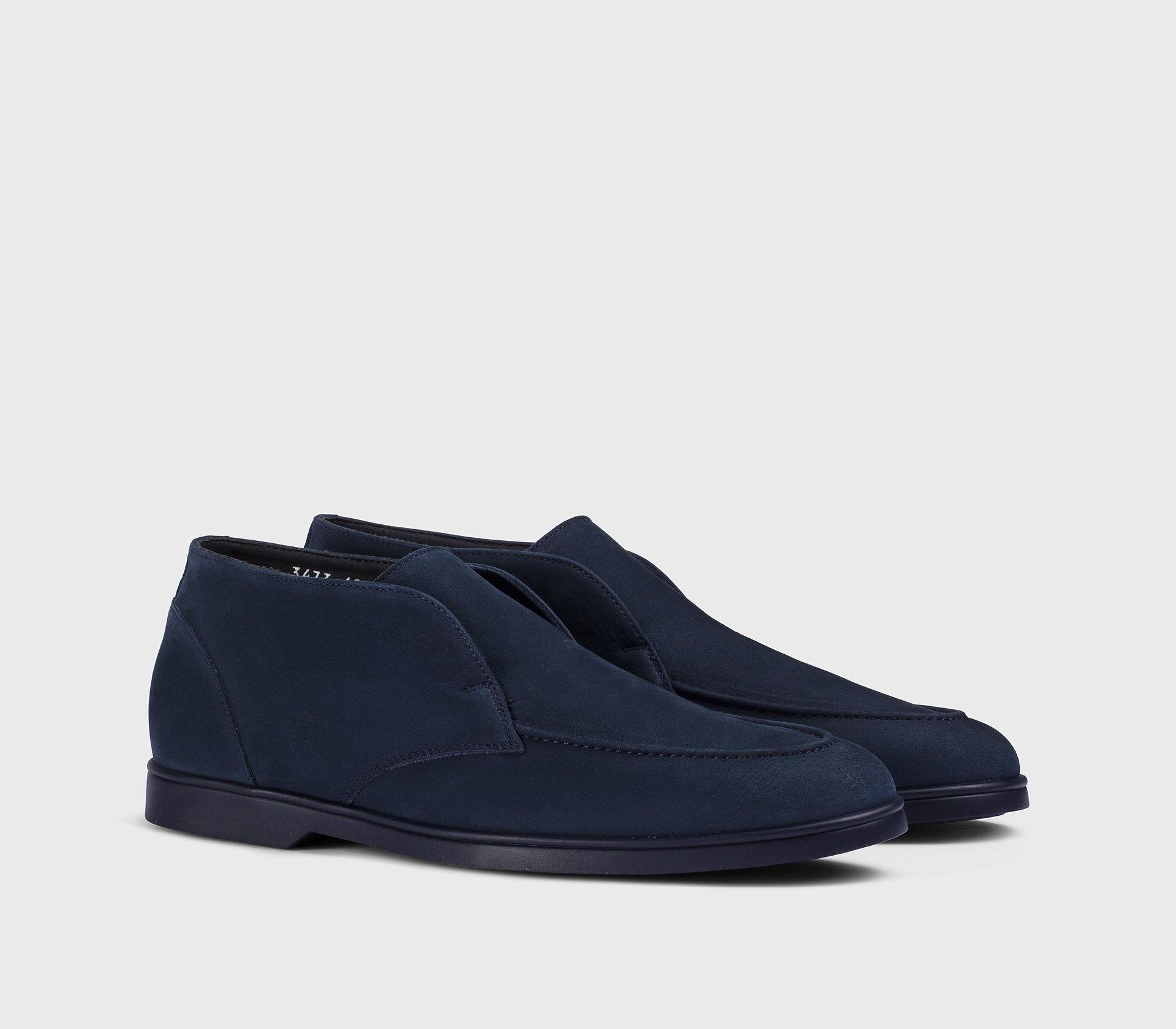 doucal-s-ankle-boots-du3473-chukka-velours-blau-gummisohle image 3