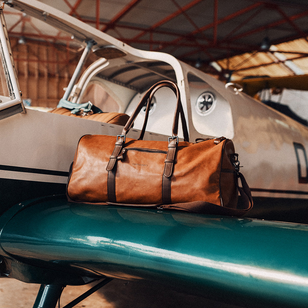 gentlemen-s-weekender-london-reisetasche-braun-vegan image 8