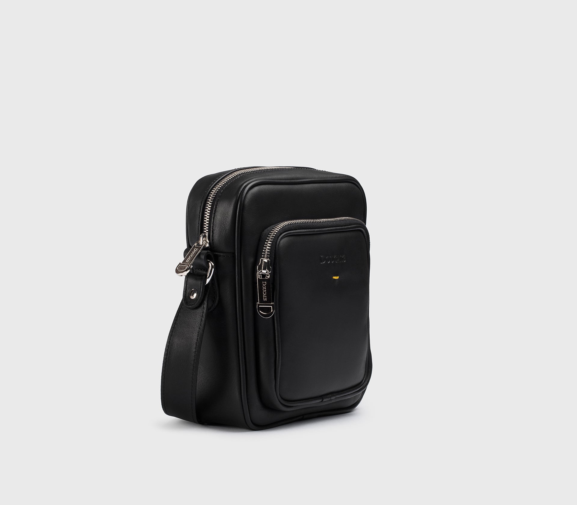 doucal-s-bags-umh-ngetasche-schwarz-leder-verstellbar image 3