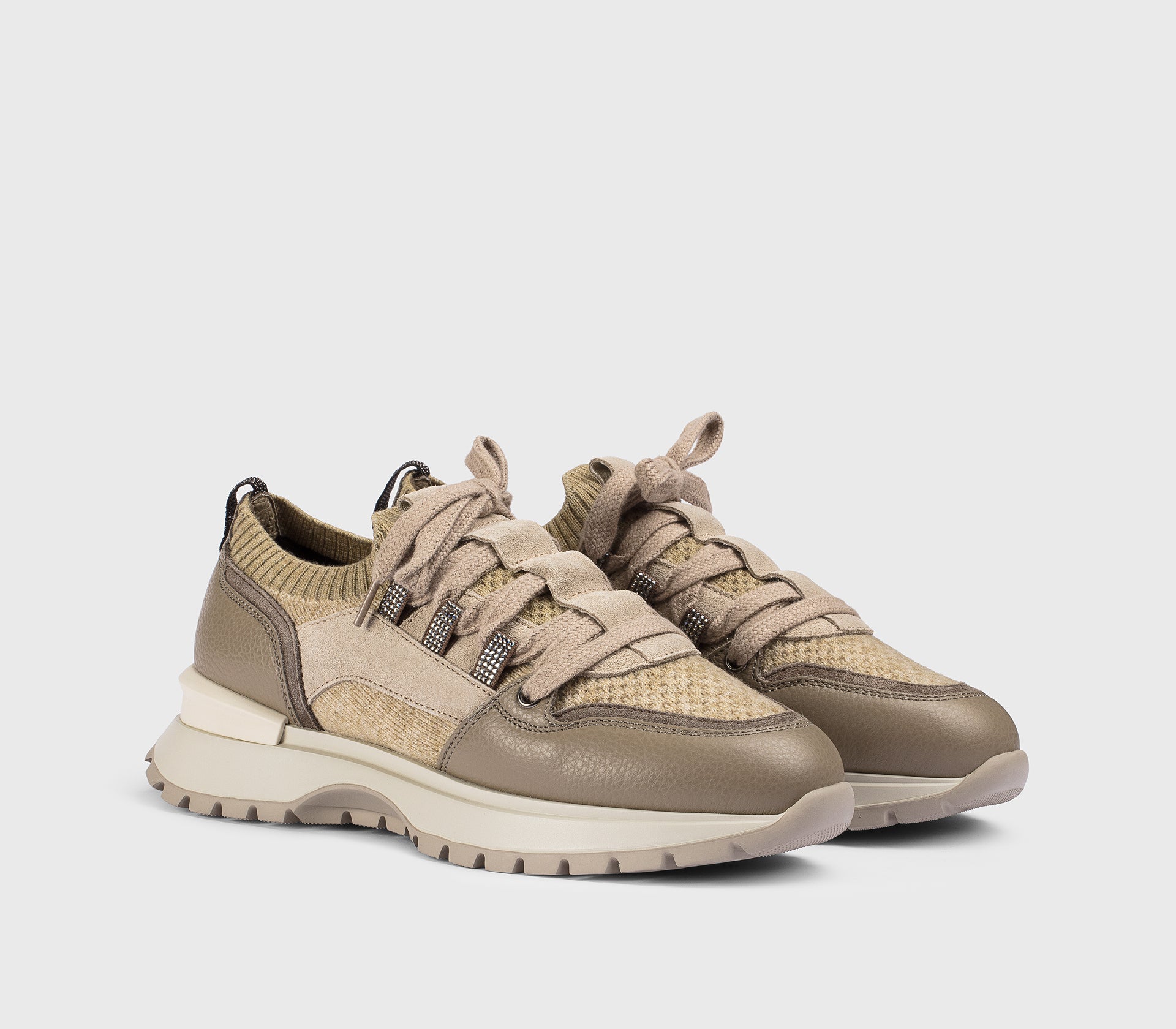 doucal-s-sneakers-dd8730whinpx801-sneaker-creta-leder-wolle image 4