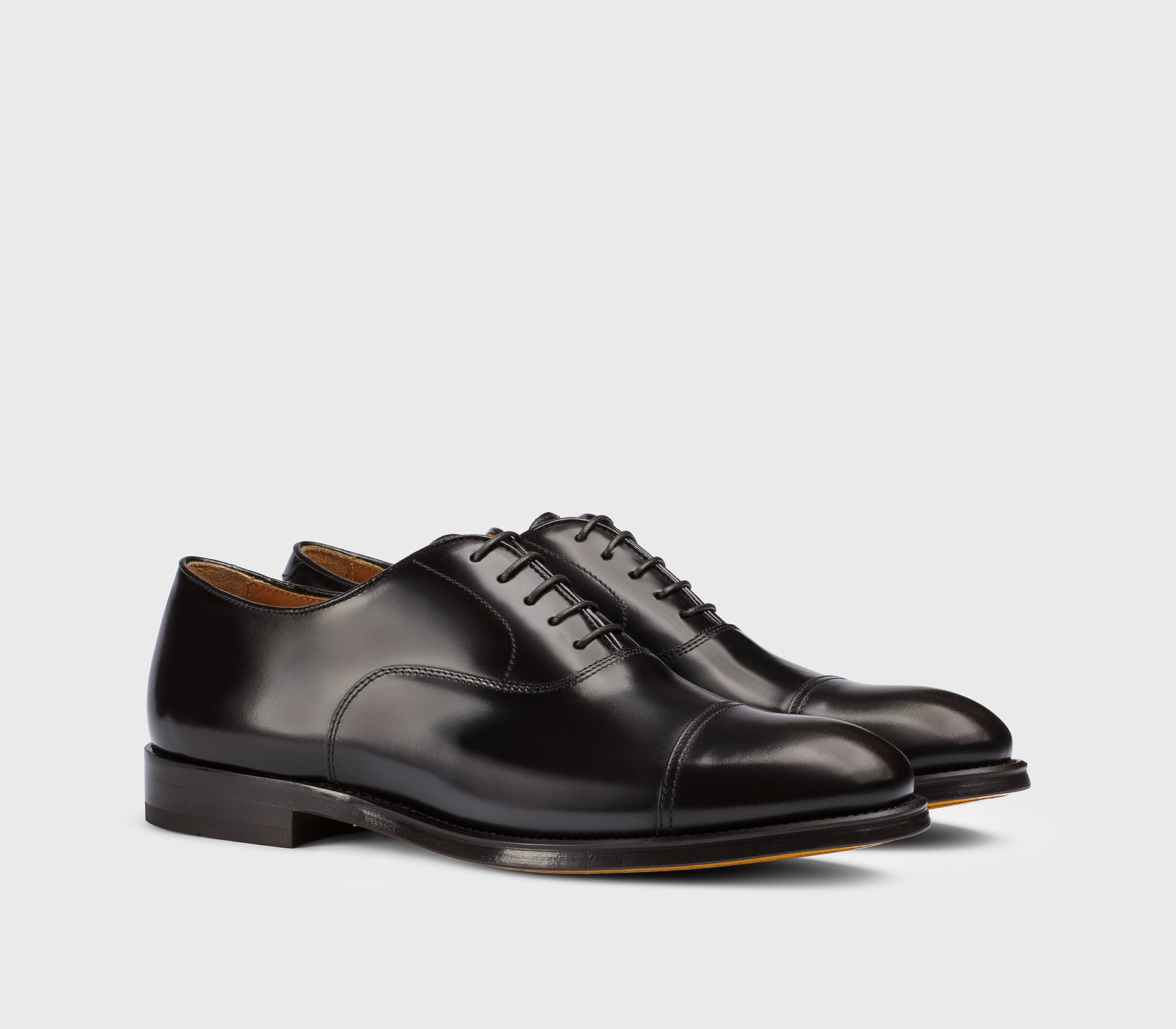 doucal-s-lace-ups-oxford-schn-rschuh-ebenholzbraun-leder-herren image 3