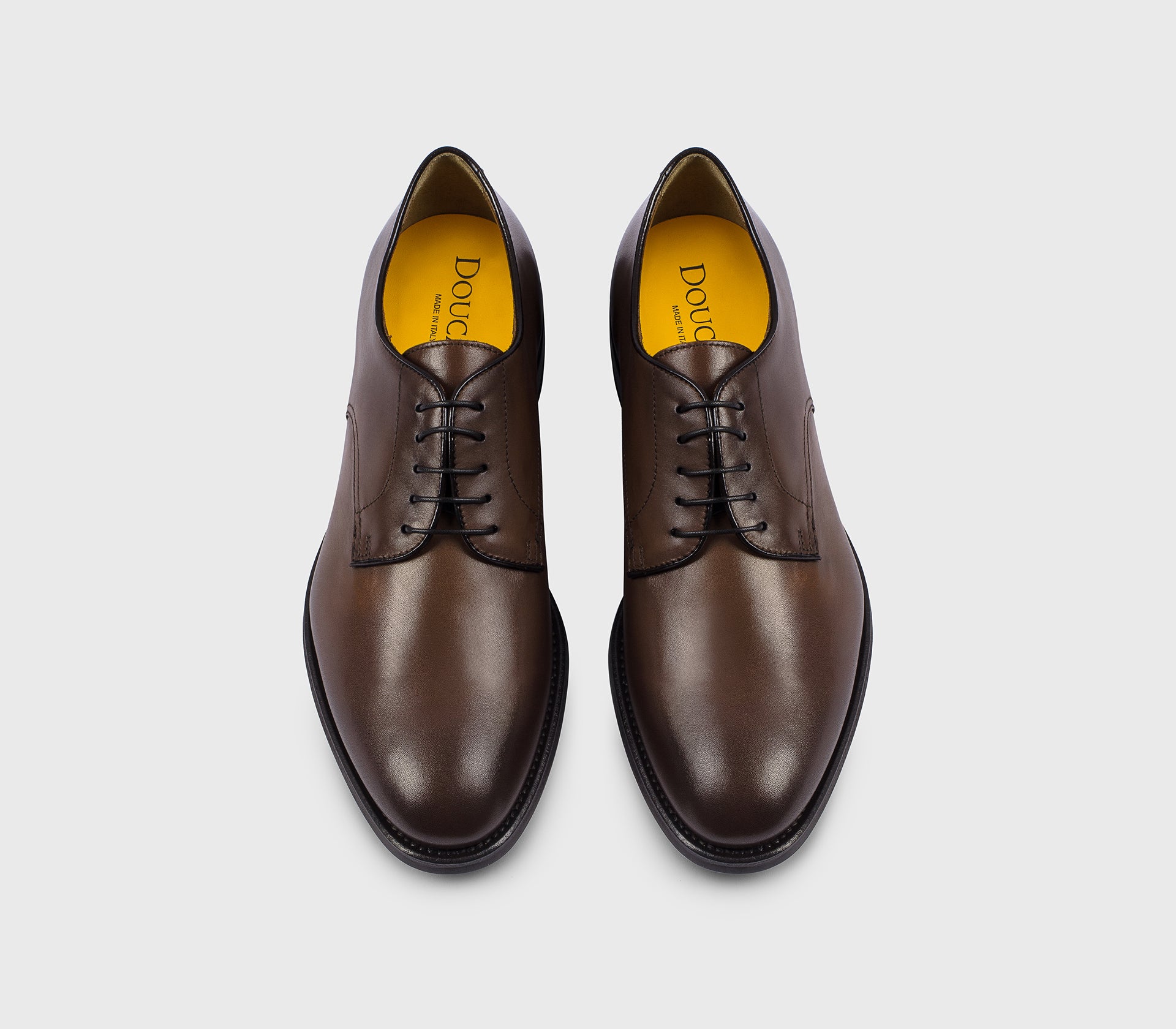 doucal-s-lace-ups-du1003-derby-braun-kalbsleder image 2