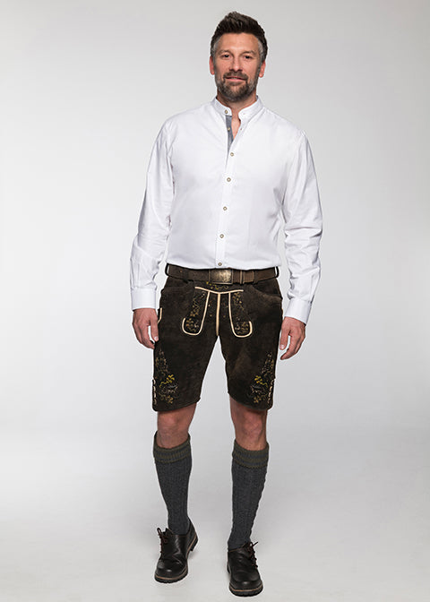 beckert-hochk-nig-hirschlederhose-kurz-altleder-stick image 1