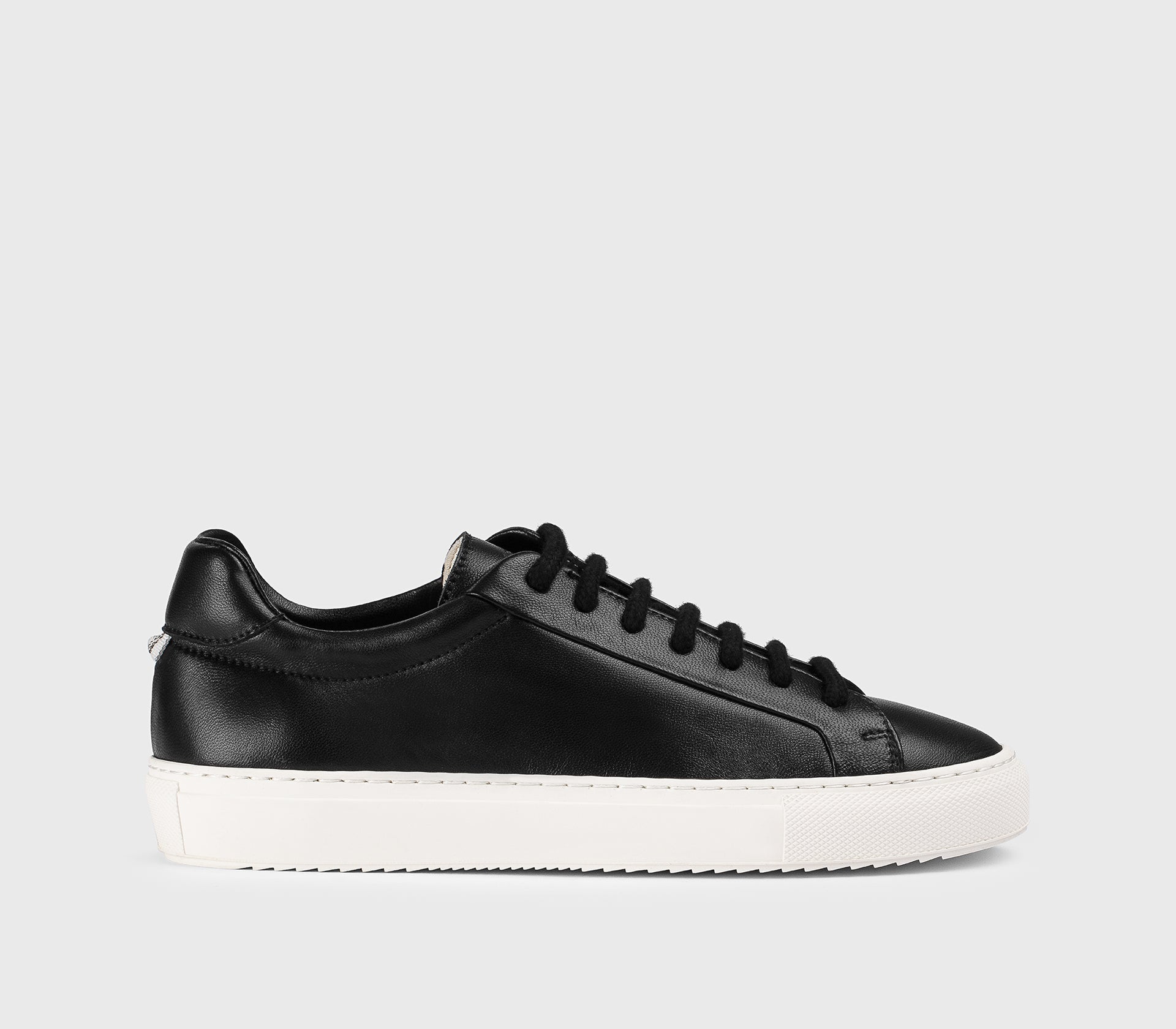 doucal-s-sneakers-dd8901-sneaker-schwarz-leder-damen image 1