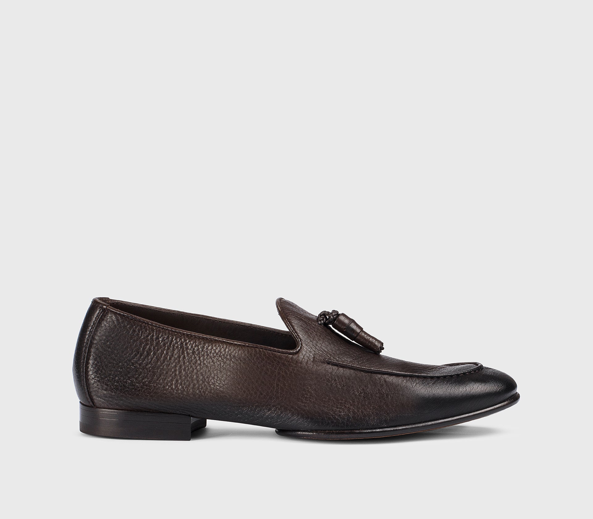doucal-s-loafers-du3520-mokassin-dunkelbraun-quasten-herren image 1