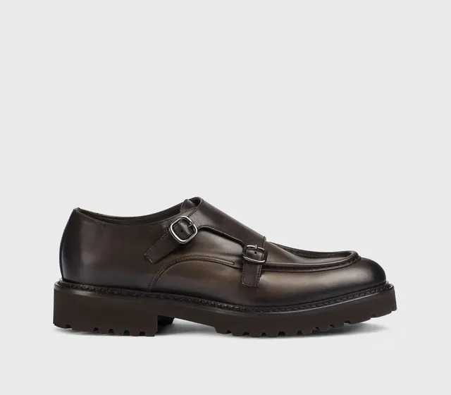 doucal-s-du2738-monkstrap-dunkelbraun-leder-herren image 1
