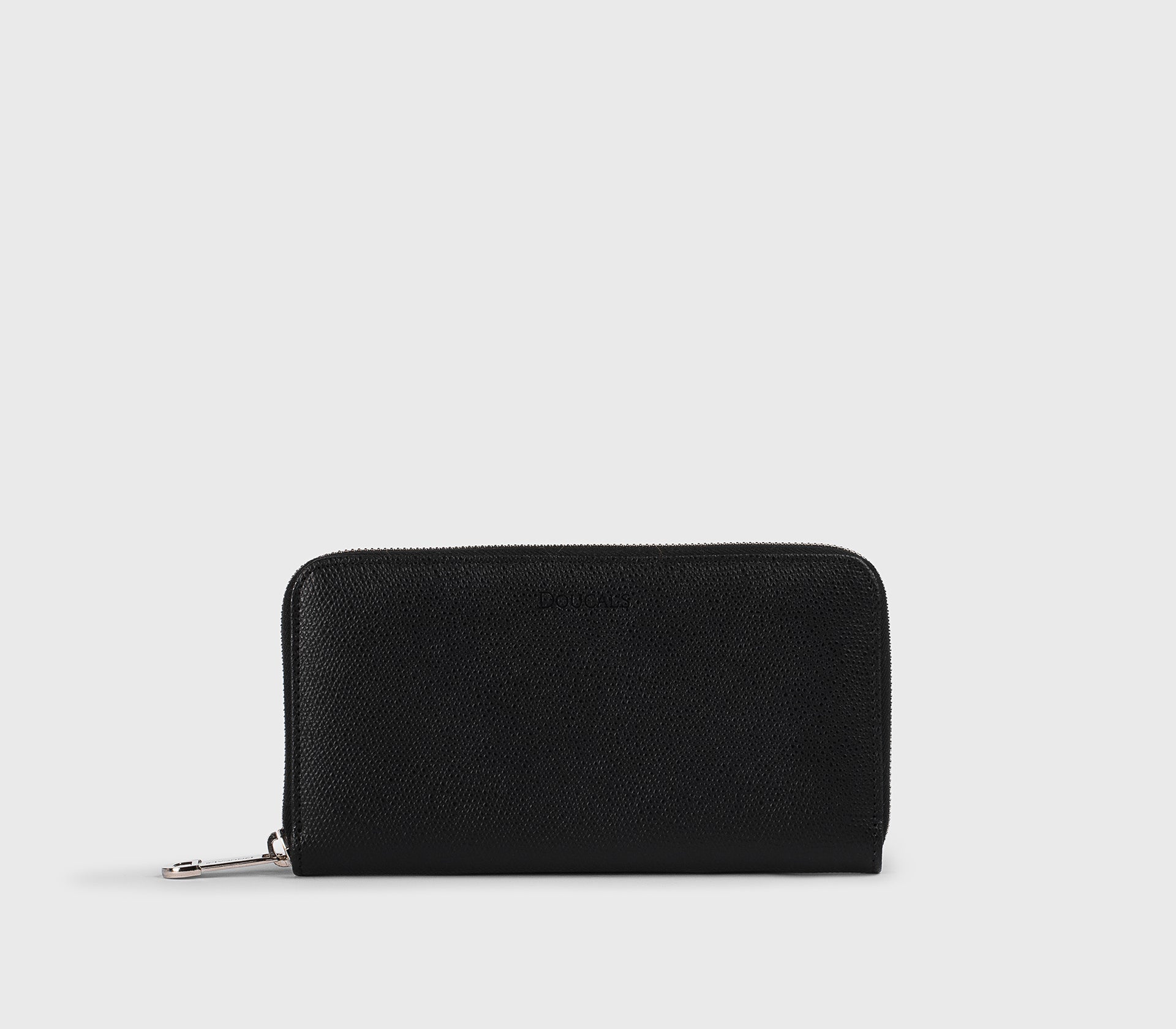 doucal-s-wallets-portemonnaie-leder-schwarz-continental image 1