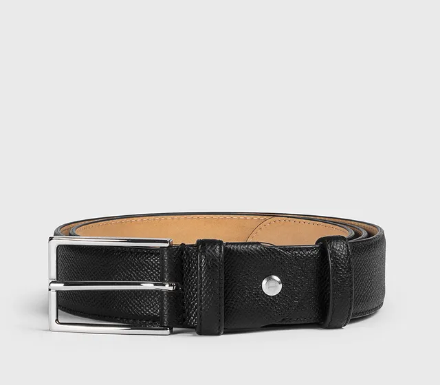doucal-s-belts-g-rtel-leder-schwarz-verstellbar-made-in-italy image 1