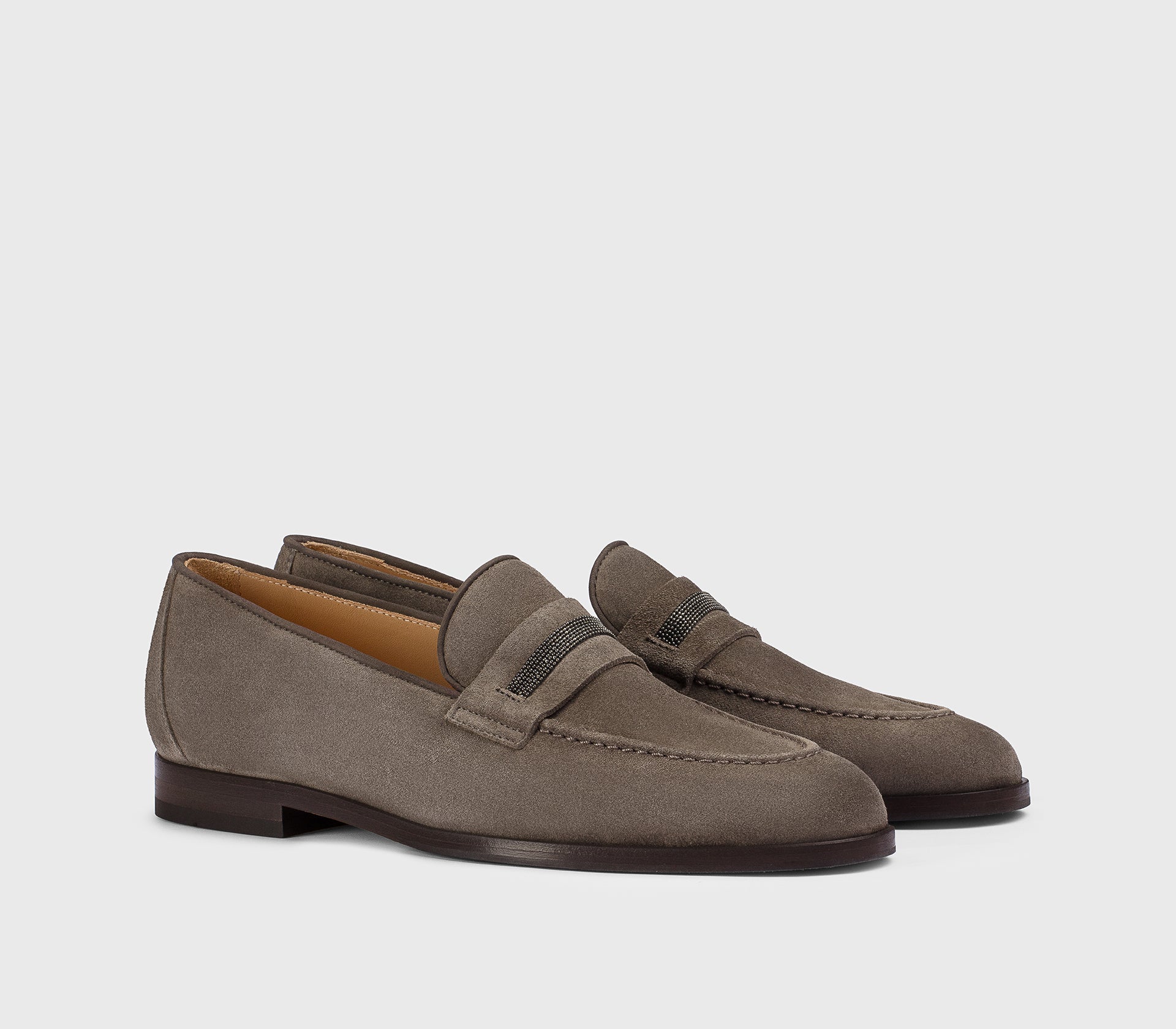 doucal-s-loafers-dd8944eleauf252-mokassin-espresso-nieten image 3