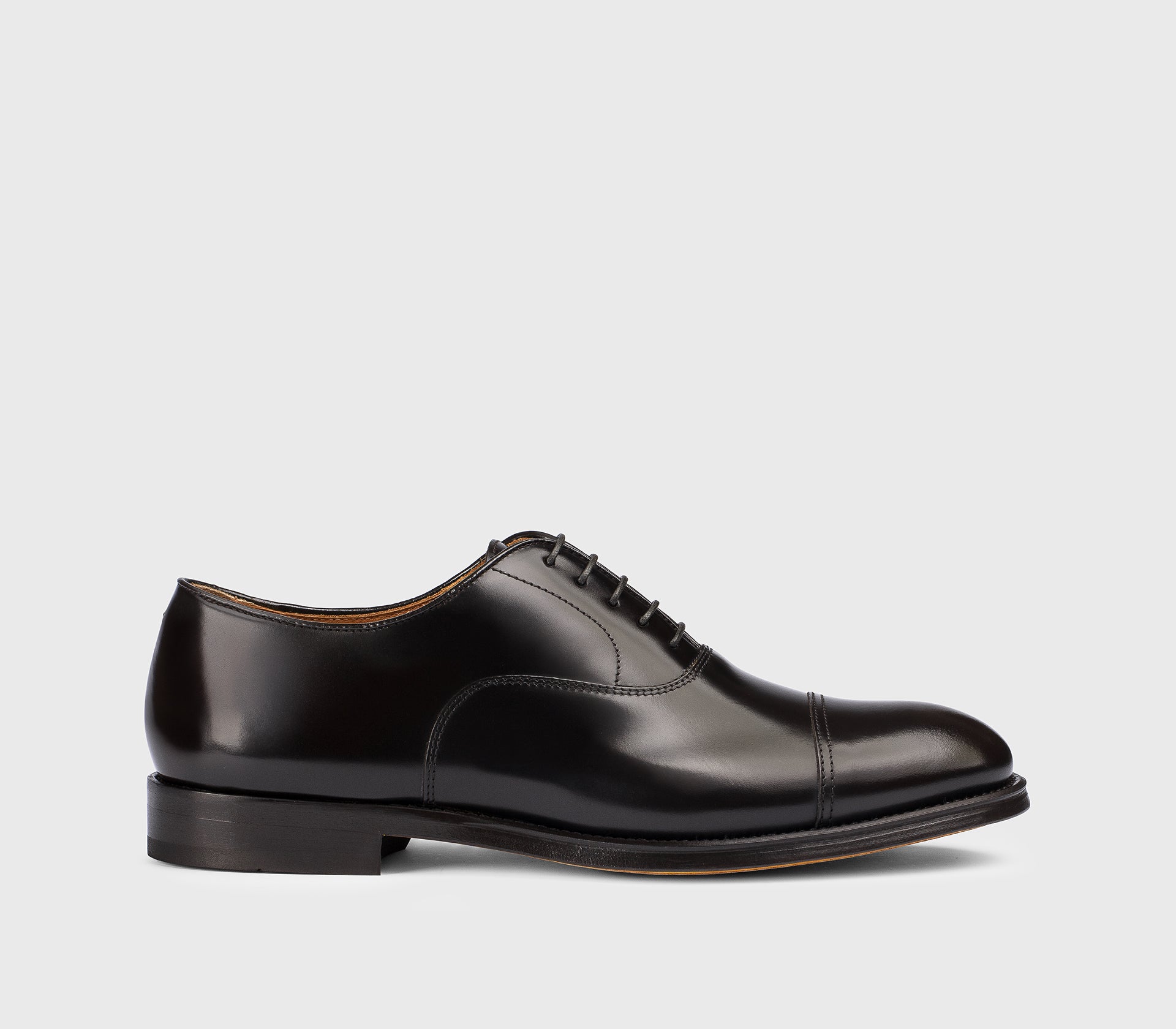 doucal-s-lace-ups-oxford-schn-rschuh-ebenholzbraun-leder-herren image 1