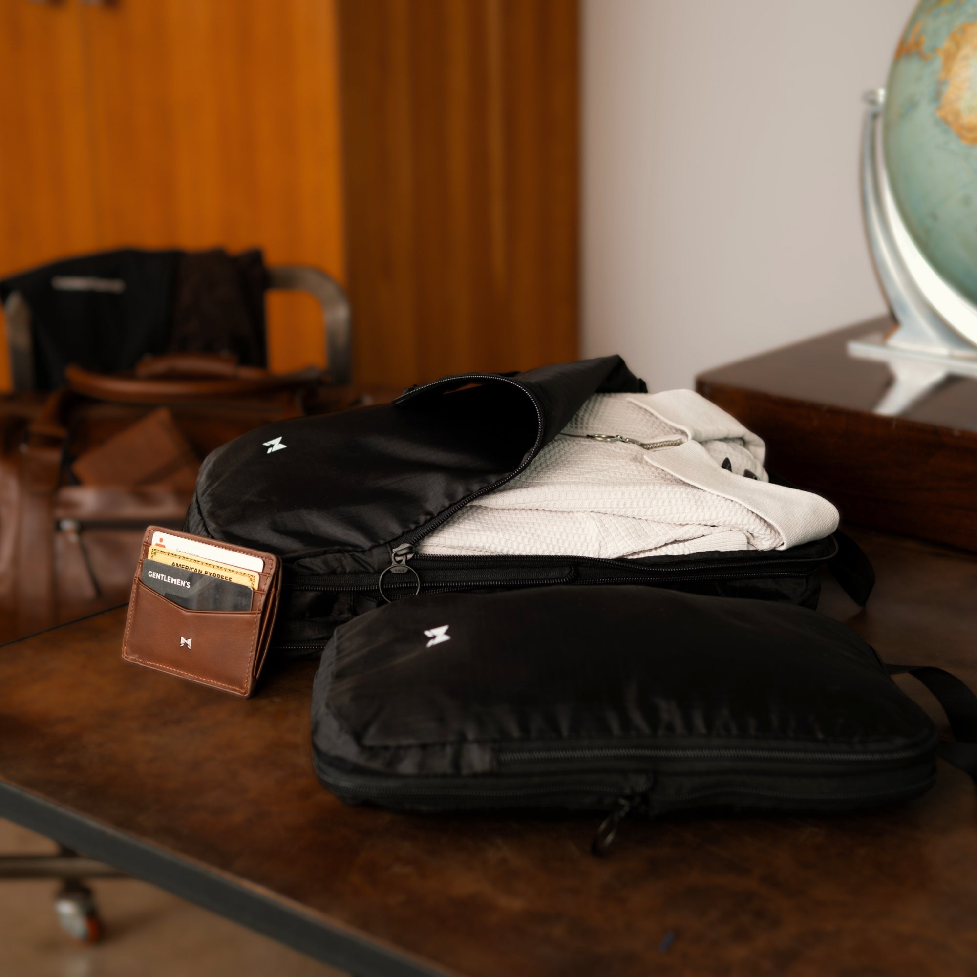 gentlemen-s-accessoires-packtaschen-set-kompression-schwarz-4-teilig image 7