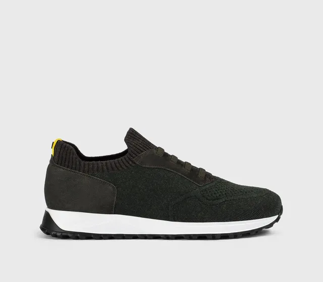 doucal-s-sneakers-slip-on-wolle-wildleder-military image 1