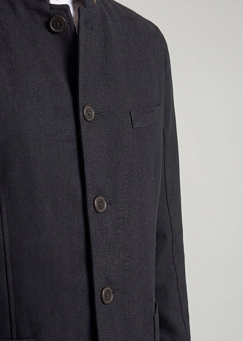 beckert-conway-trachtenjacke-schwarzmeliert-schurwolle image 2