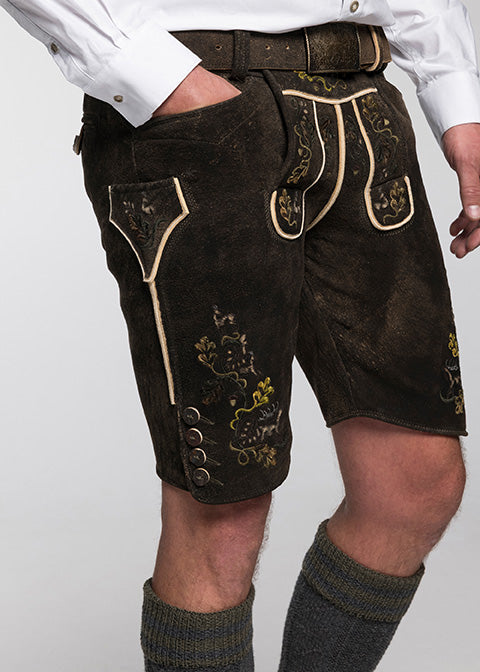 beckert-hochk-nig-hirschlederhose-kurz-altleder-stick image 2