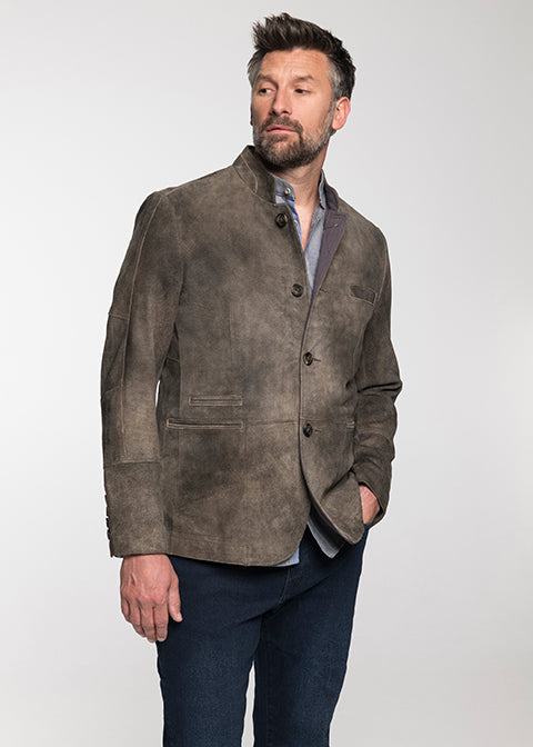 beckert-cortez-lederjacke-roggen-ziegenvelours-regular-fit image 1