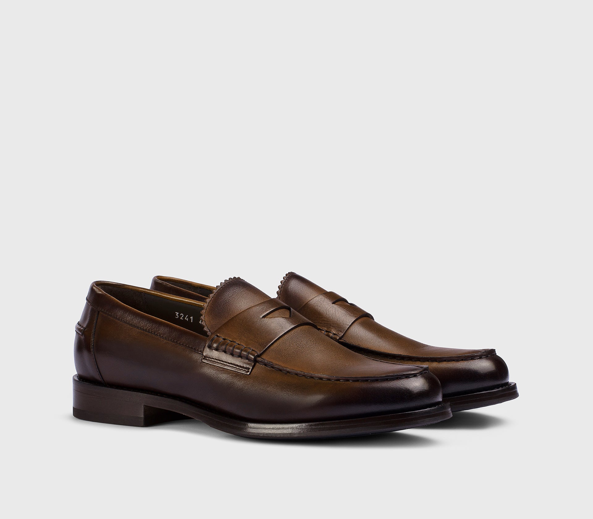 doucal-s-loafers-du3241-penny-loafer-braun-kalbsleder image 3