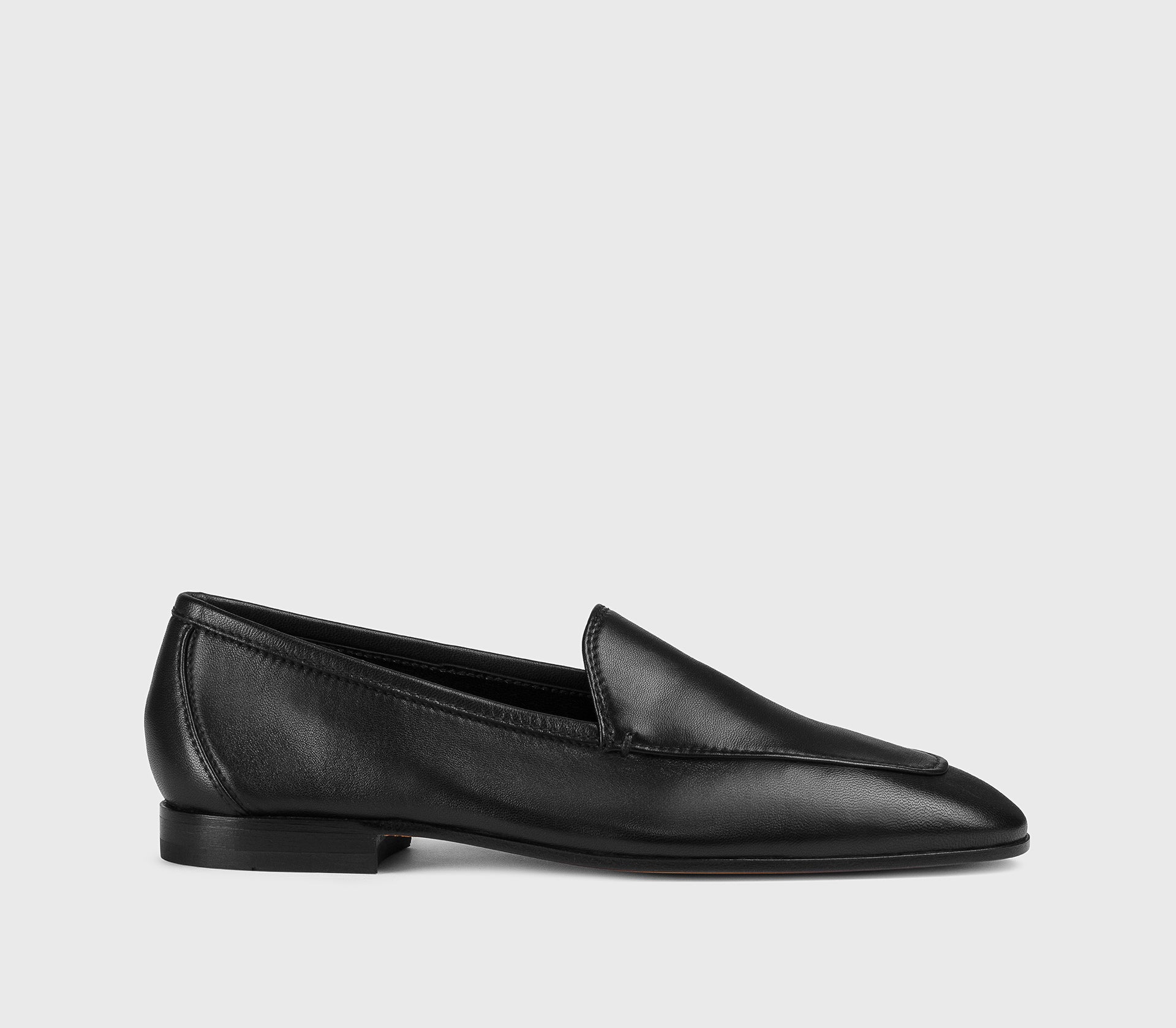 doucal-s-loafers-dd8879-mokassin-schwarz-leder-damen image 1