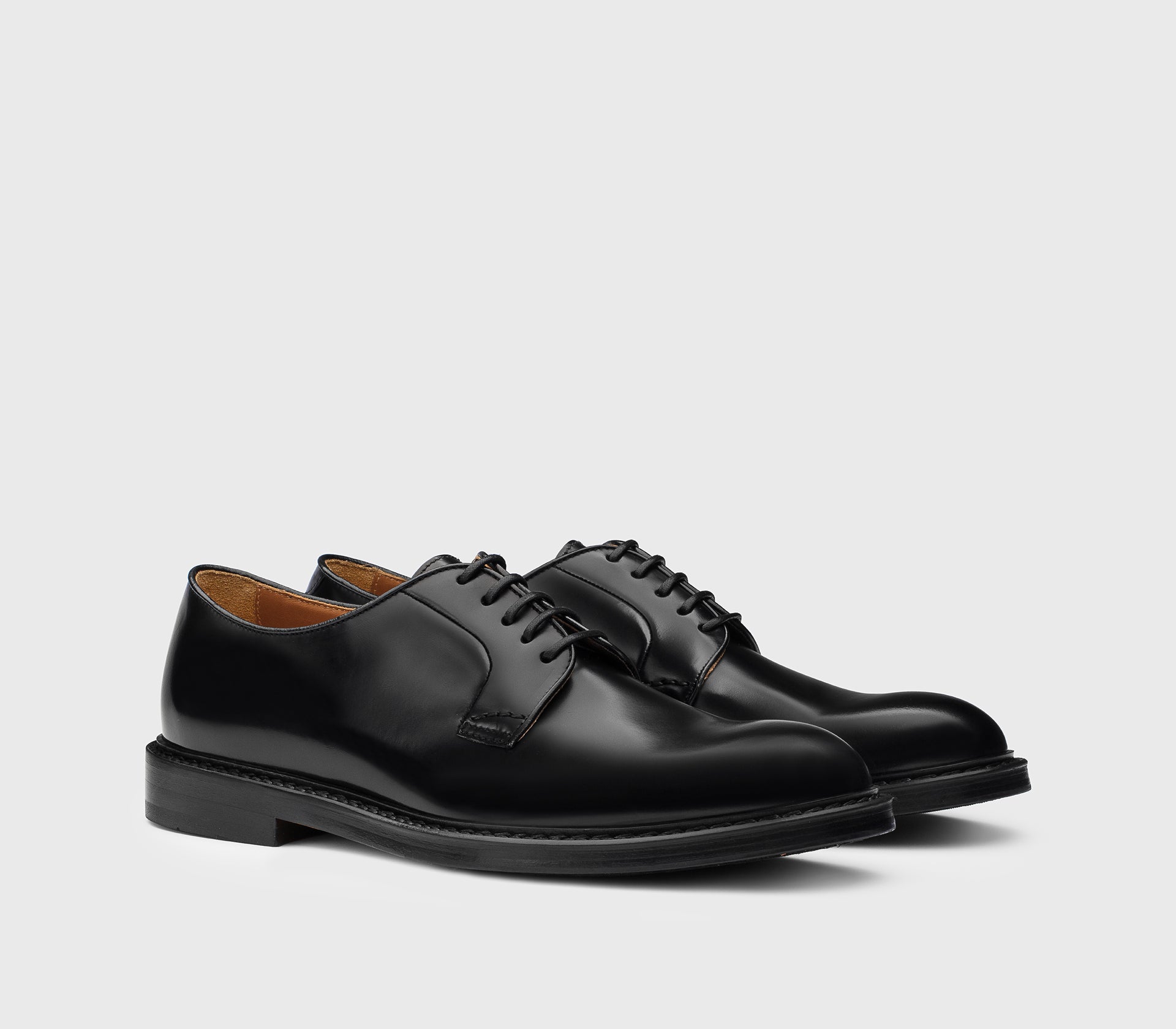 doucal-s-lace-ups-derby-schn-rschuh-schwarz-herren-leder image 3