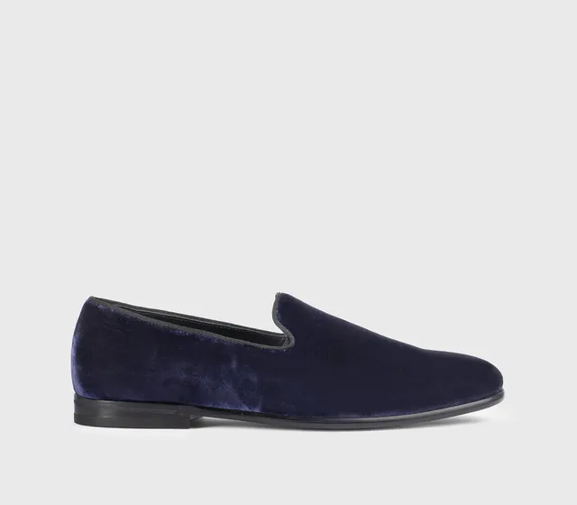 doucal-s-du3304-loafer-blau-samt-herren image 1