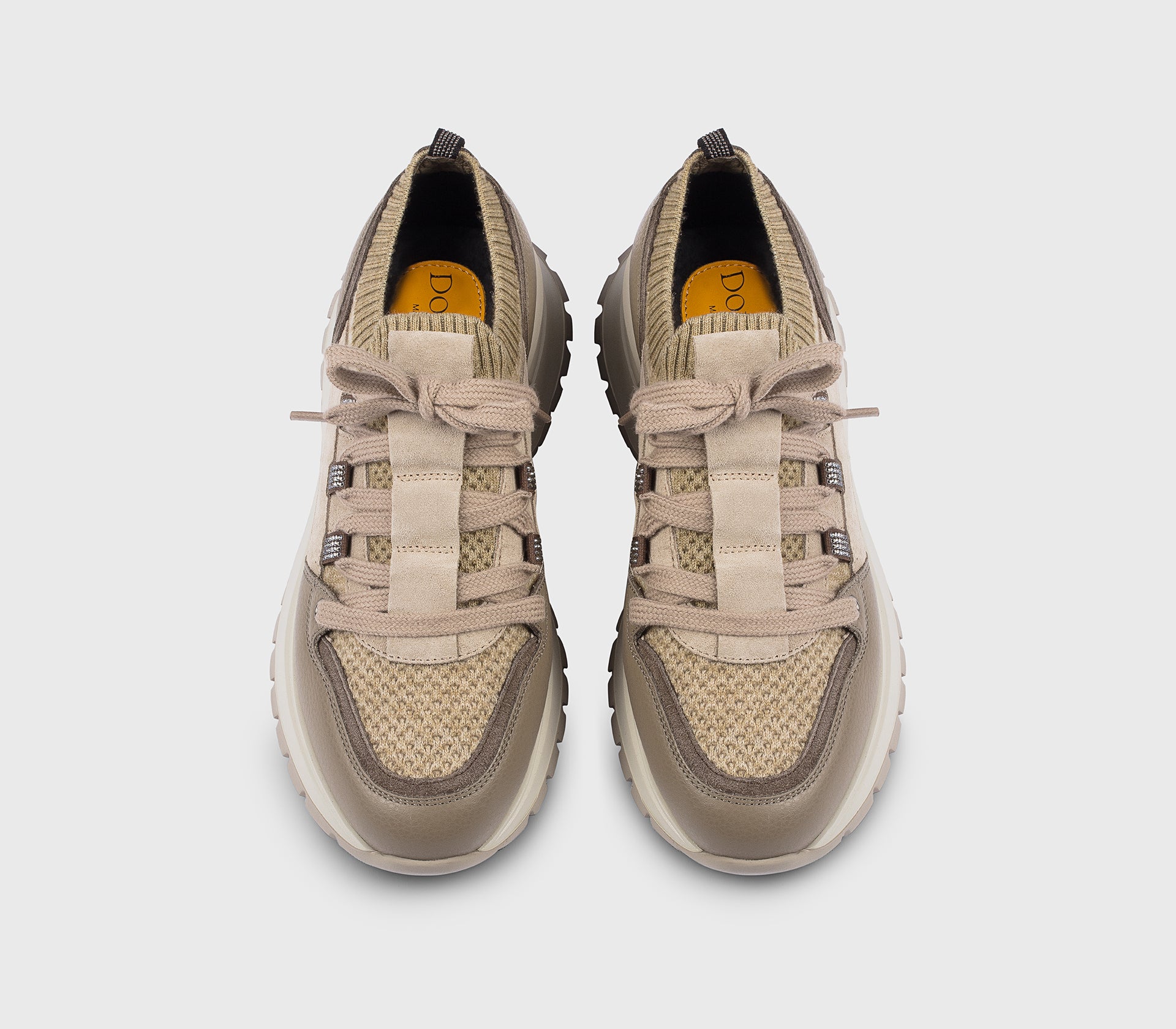 doucal-s-sneakers-dd8730whinpx801-sneaker-creta-leder-wolle image 2