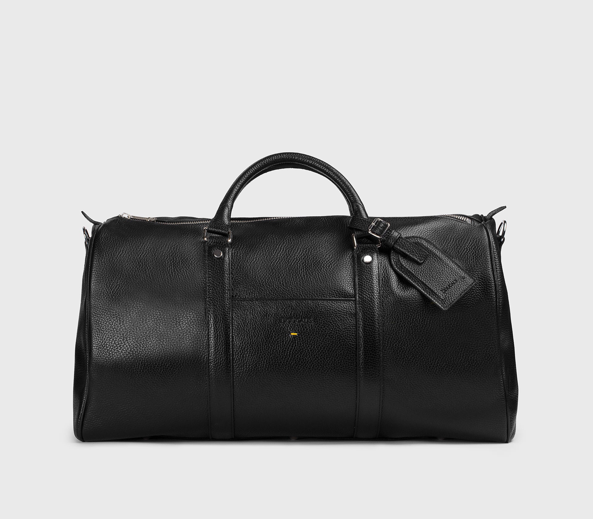 doucal-s-bags-weekender-db0023-reisetasche-schwarz-leder image 1