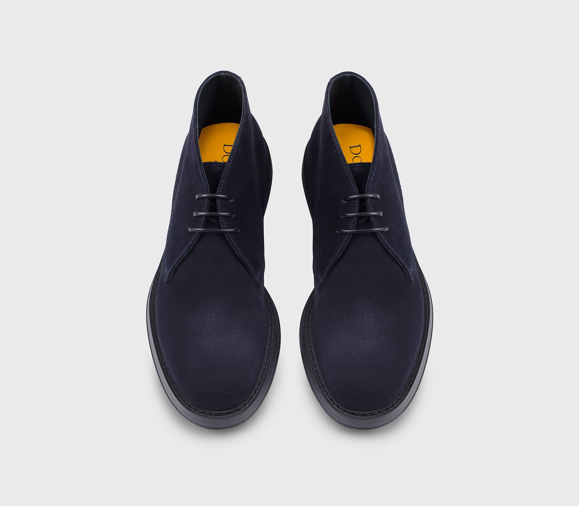 doucal-s-desert-boot-blau-velours-schn-rung-gummisohle image 2