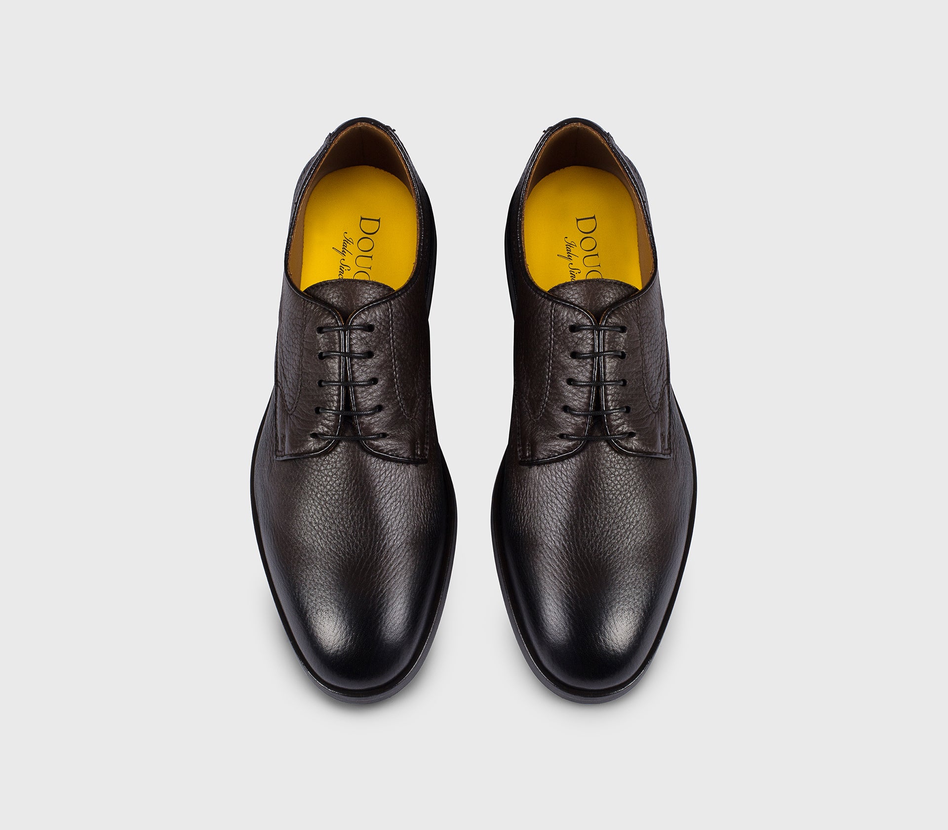 doucal-s-lace-ups-derby-hirschleder-dunkelbraun-herren image 2