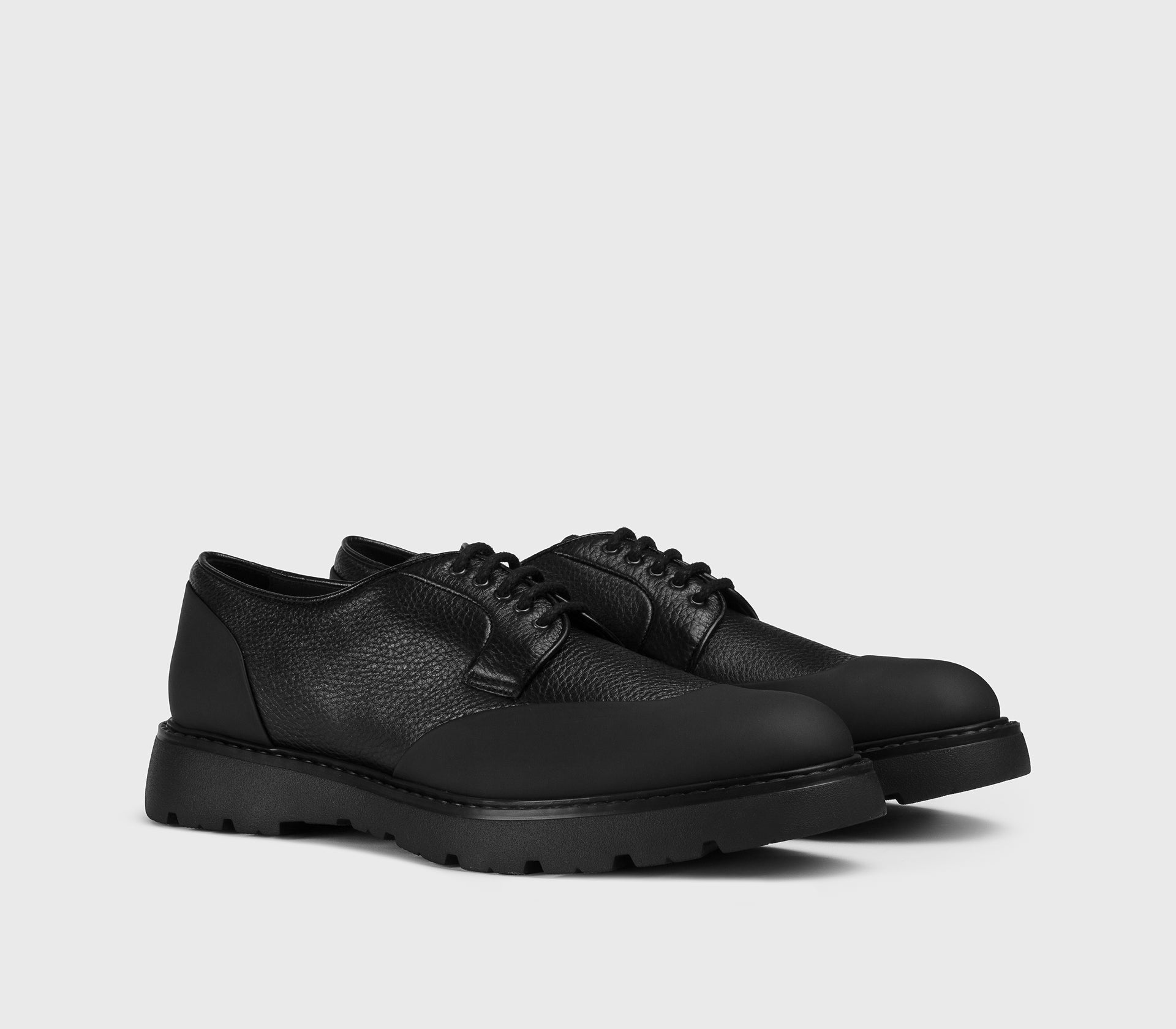 doucal-s-lace-ups-du3242-derby-schn-rschuh-schwarz-hirschleder image 3