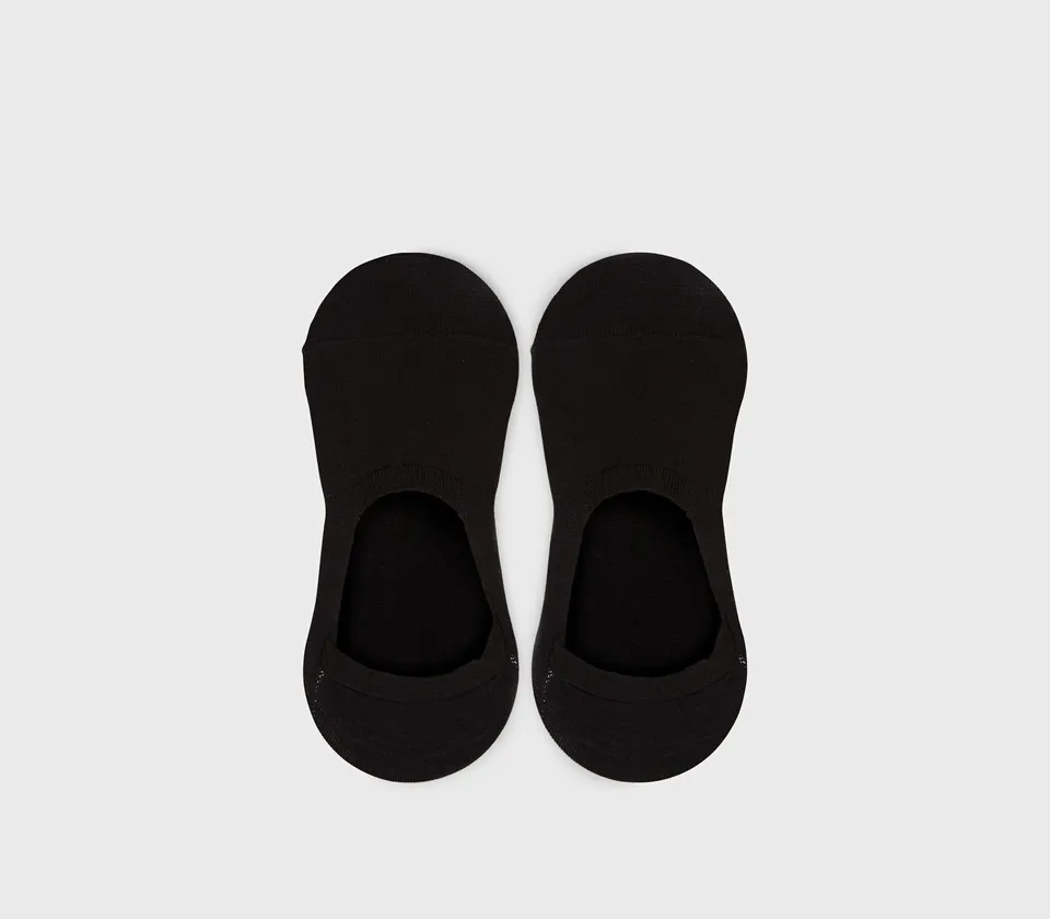 doucal-s-socken-baumwolle-schwarz-logo-herrensocken image 1