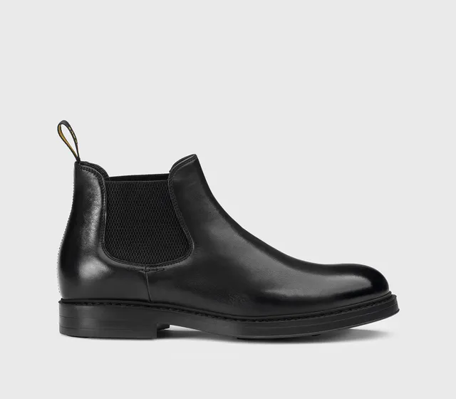 doucal-s-ankle-boots-chelsea-schwarz-leder-herren image 1