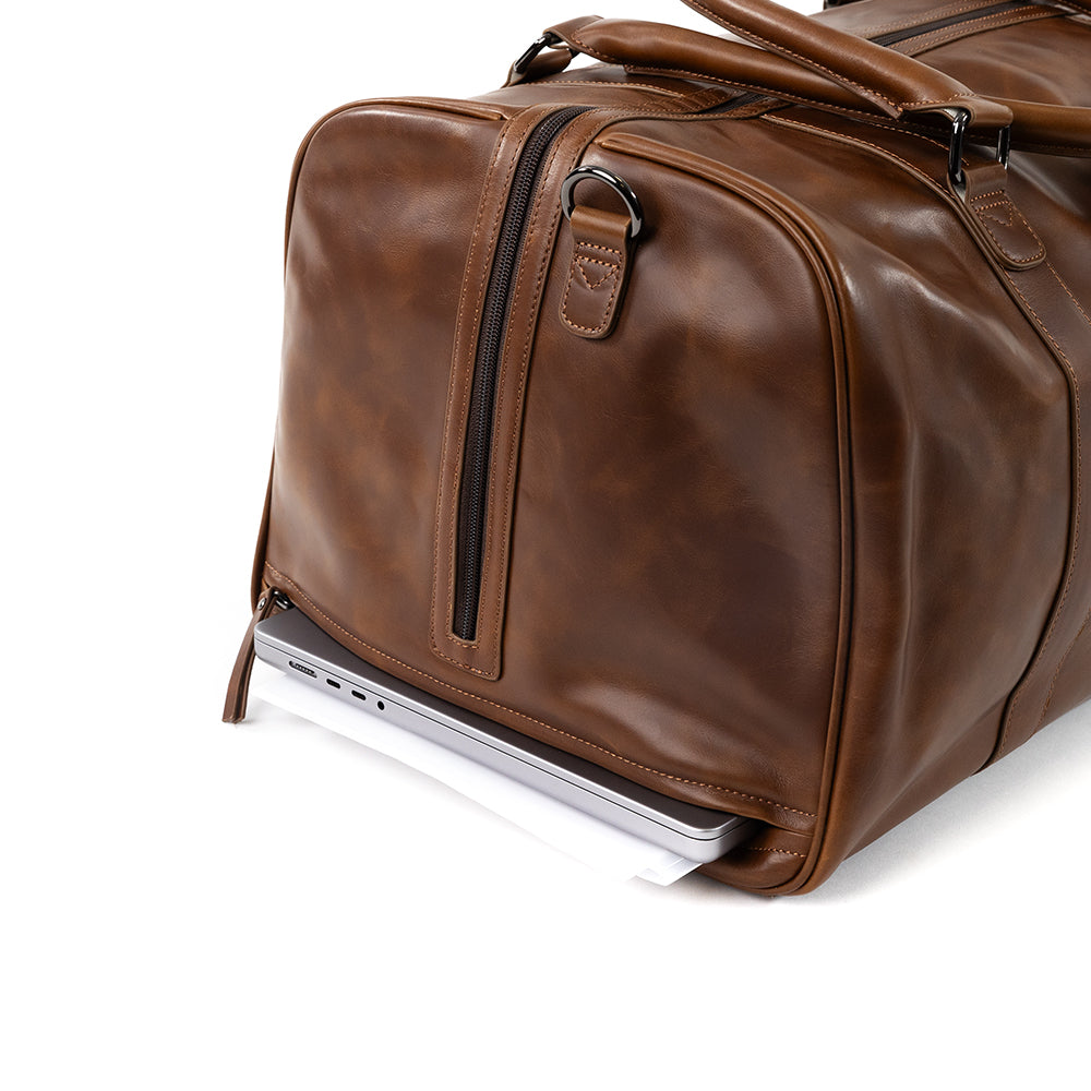 gentlemen-s-heidelberg-weekender-leder-reisetasche-schwarz-42l image 2