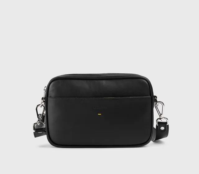 doucal-s-bags-db0019-messenger-bag-schwarz-leder image 1