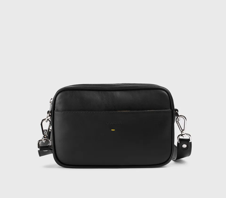 doucal-s-bags-db0019-messenger-bag-schwarz-leder image 1