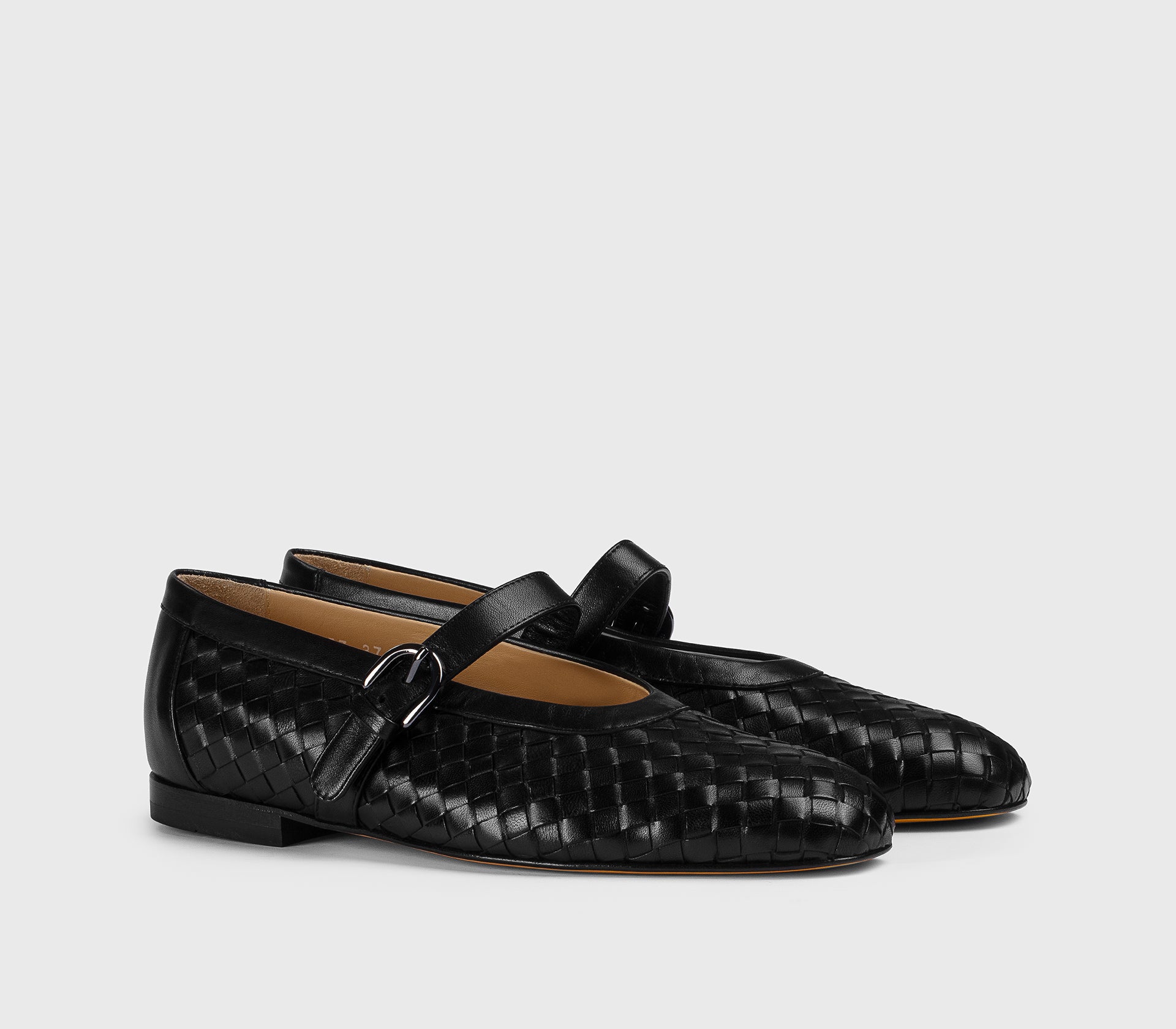 doucal-s-ballerine-dd8857maenuf217-riemchenballerina-schwarz-leder image 3